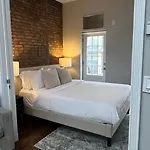 Gorgeous Exposed Brick 1 Bedroom Plus Private Roof Deck!